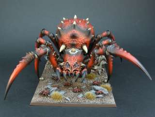 Warhammer Painted Orcs and Goblins Arachnarok Spider  
