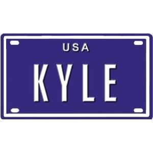  KYLE USA BIKE LICENSE PLATE. OVER 400 NAMES AVAILABLE 