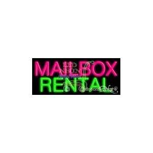  Mailbox Rental Neon Sign