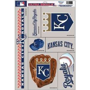   City Royals Decal Sheet Car Window Stickers Cling: Sports & Outdoors