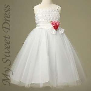   Flower Girl Ballerina Pageant Party Special Occasion Dress Size 2