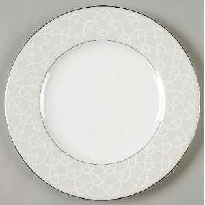 com Waterford China Ballet Icing Pearl Accent Salad Plate, Fine China 