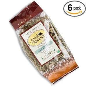 Amish Naturals Spinach Fettuccine, 12 Ounce Packages (Pack of 6 
