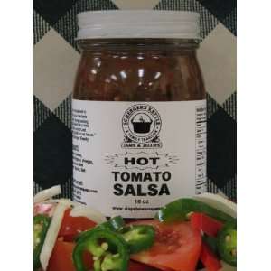 Hot Tomato Salsa, 18 oz  Grocery & Gourmet Food