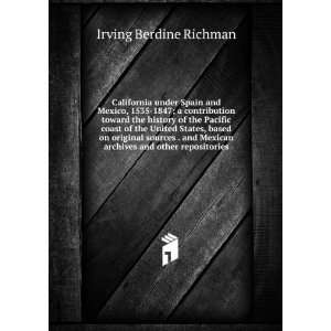   and other repositories Irving Berdine Richman  Books