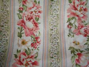 PEONY TALES STRIPE LOVELY South Seas Import BY THE YARD  