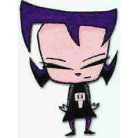 Invader Zim Animated Series Gaz Character Figure Patch  