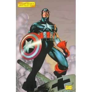  Captain America by Travis Charest Marvel Master Prints 