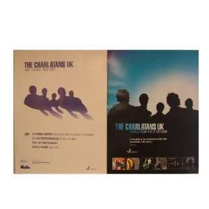  The Charlatans 2 Sided Poster UK United Kingdom 