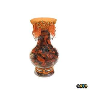  Sweet Orange Scented Potpourri in Decorative Glass Holder 