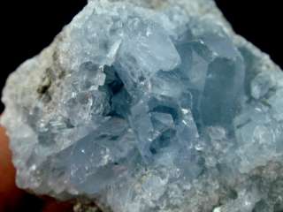 Charming Pure Light Blue Celestite Crystal  