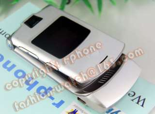 Motorola RAZR V3 Mobile Cell Phone Quad band Unlocked 822248021872 