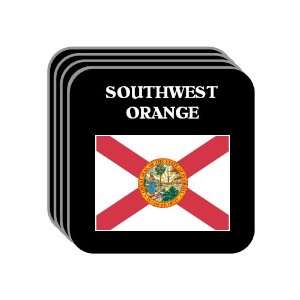 US State Flag   SOUTHWEST ORANGE, Florida (FL) Set of 4 Mini Mousepad 
