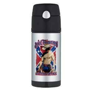   Travel Water Bottle Dixie Traditions Southern Six Pack On Rebel Flag