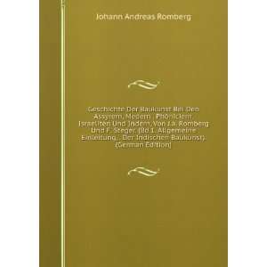   Indischen Baukunst). (German Edition) Johann Andreas Romberg Books