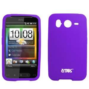  EMPIRE Purple Silicone Skin Cover Case for AT&T HTC 
