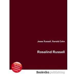  Rosalind Russell Ronald Cohn Jesse Russell Books