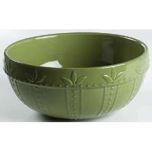  Sorrento Oregano (Green) Mixing Bowl, Fine China Dinnerware: Home