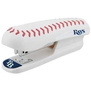 Tampa Bay Rays White Pro Grip Baseball Stapler Sports 