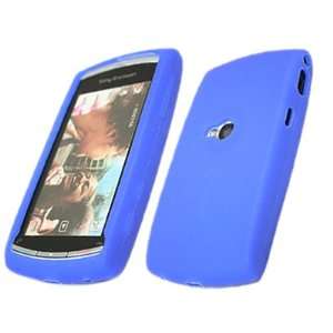   BLUE Soft Silicone Case/Cover/Skin For Sony Ericsson Vivaz