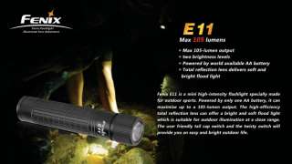 Fenix E11 Cree XP E LED AA Flashlight  
