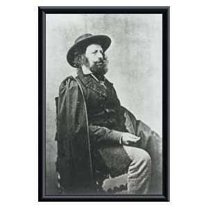  Metal Framed Print   Alfred Lord Tennyson   Artist National Archive 