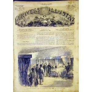  Emperor Cholera Hospital Lix Patients French Print 1865 