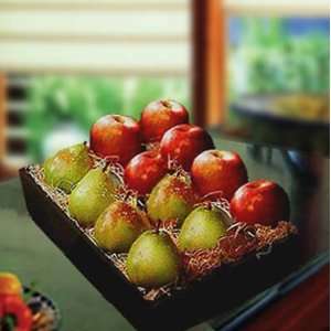 Sweet Pairing   Apples & Pears Gift Box  Grocery 