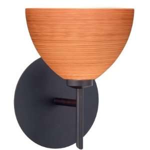   Wall Sconce Finish: Bronze, Glass Shade: Solare: Home Improvement