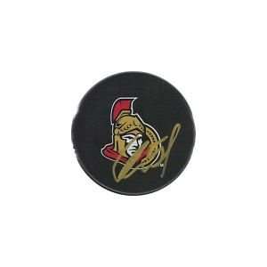  Chris Neil Autographed Hockey Puck: Sports & Outdoors