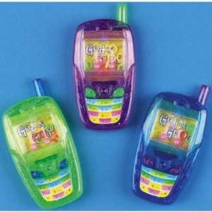    36 Cell Phone Water Game   Christian Novelty Toy: Toys & Games