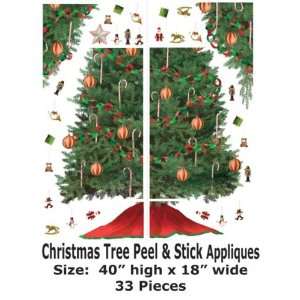  Wallpaper York RoomMates Christmas tree Peel & Stick 