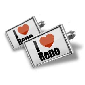Cufflinks I Love Reno region: Nevada, United States   Hand Made Cuff 