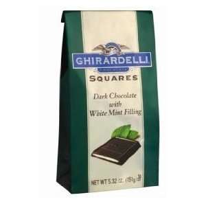 Ghirardelli Chocolate Dark Chocolate & Mint Squares Chocolates Gift 