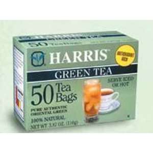 Harris Green Tea 50Ct   12 Pack Grocery & Gourmet Food