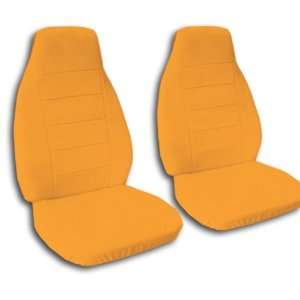  2 Orange seat covers for 2008 Toyota Tacoma. Fit nice and snug 