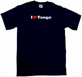 Heart (Love) Tango Mens Tee Shirt Size Small 6XL  