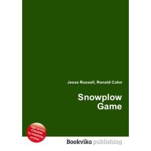  Snowplow Game: Ronald Cohn Jesse Russell: Books