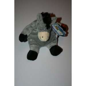  Grey Donkey Snoozy Baby Sleeping Stuffed Animal: Toys 