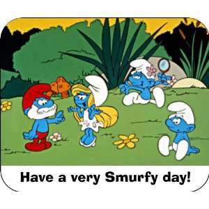  SMURFS Smurfy Day Mouse Pad: Everything Else