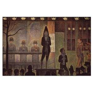  Circus Sideshow   Poster by Georges Seurat (19x13)