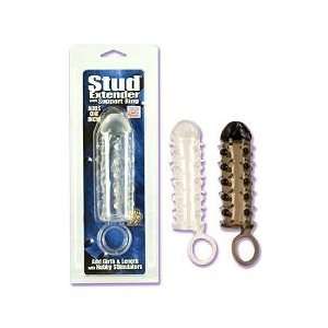   Stud Extender with Support Ring   Color Smoke