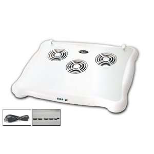  USB Business Notebook Cooler Pad with 3 Built in Fans 