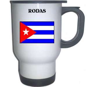Cuba   RODAS White Stainless Steel Mug