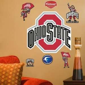   Ohio State Buckeyes Team Logo Fathead Wall Sticker