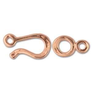    Copper Plated Pewter Hook and Eye Clasp Arts, Crafts & Sewing