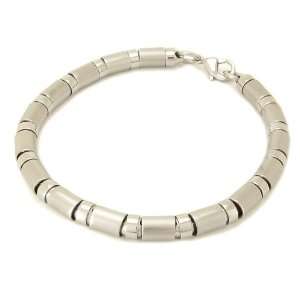  Mens Stainless Steel Slither Bracelet: Jewelry