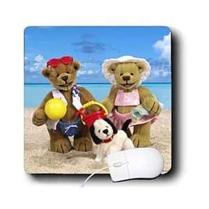   Classic Summer   Dinky Bears Day at the Beach   Mouse Pads