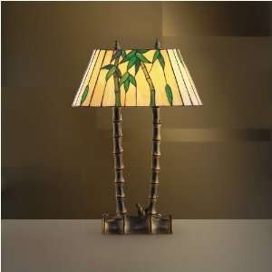  Tiffany Art Glass Creations Table Lamp: Home Improvement