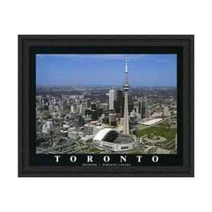  Skydome Toronto Blue Jays Aerial Framed Print: Sports 